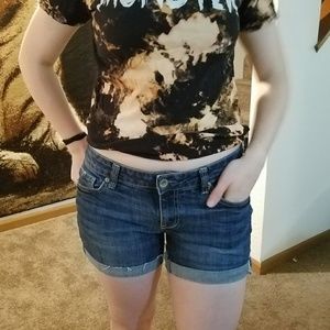 Aeropostale Jean Boyfriend Shorts